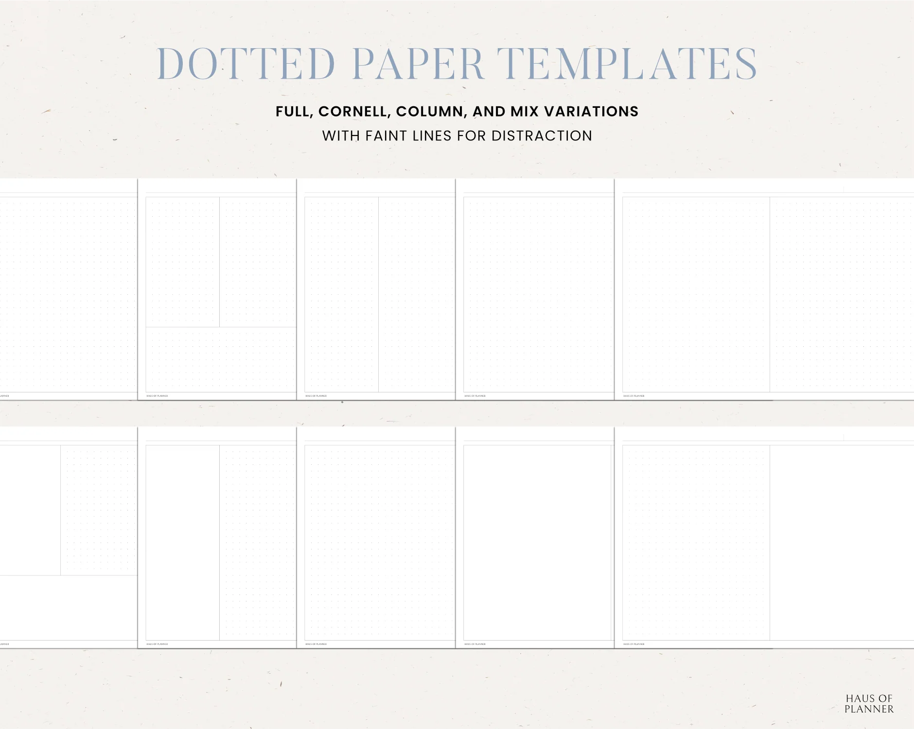 12 Subject Digital Notebooks | Landscape | 5 Pastel Colors - Image 8