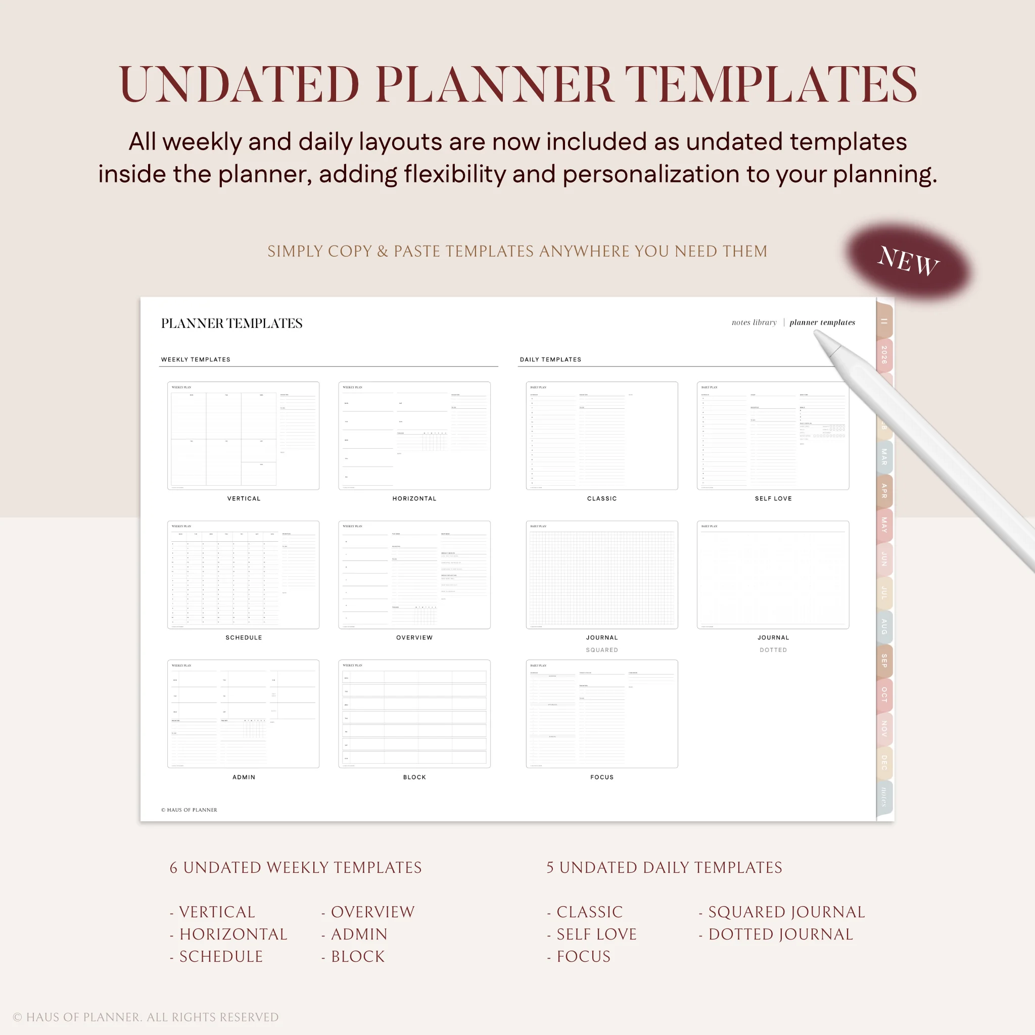 2026 Digital Planner | Bundle - Image 10