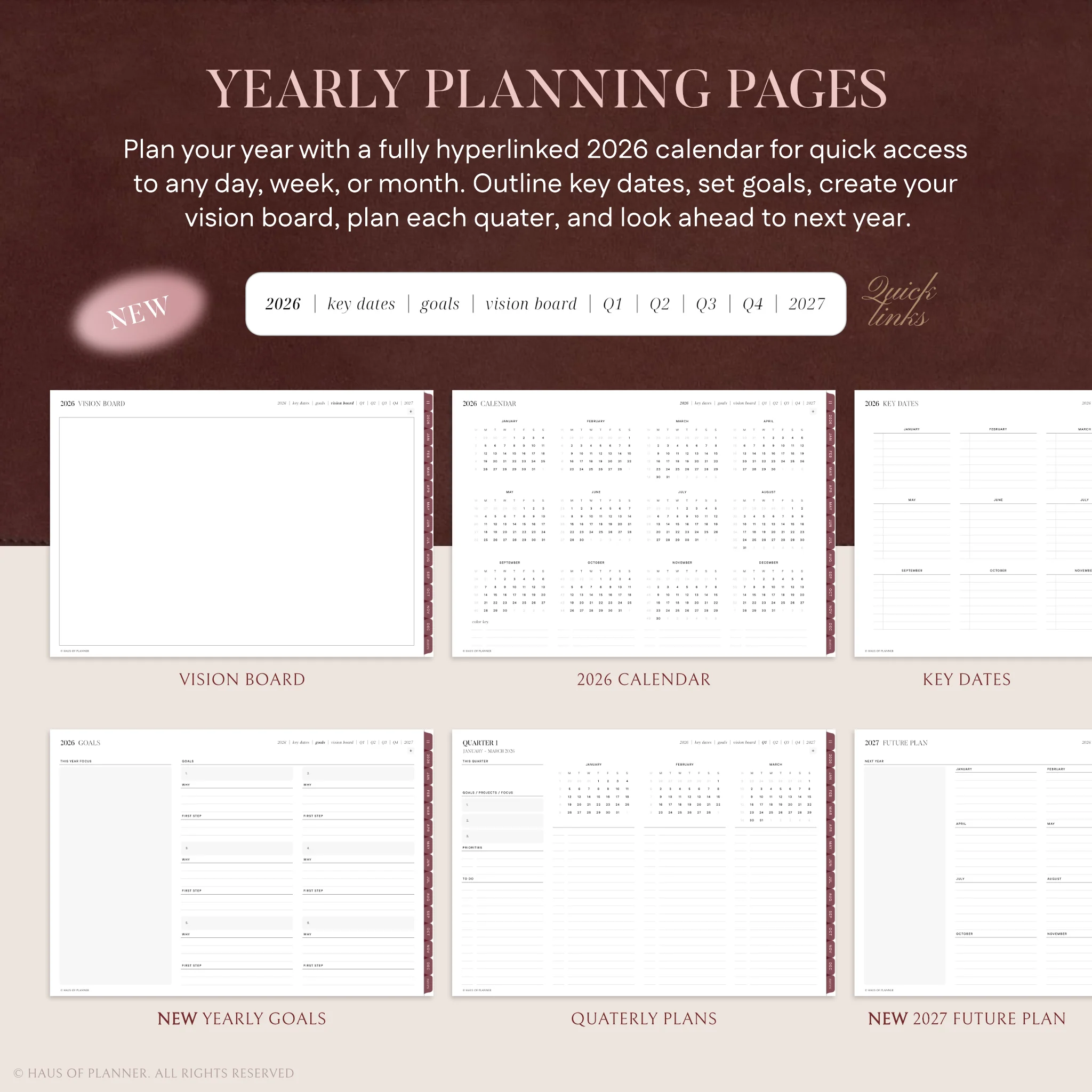 2026 Digital Planner | Bundle - Image 4