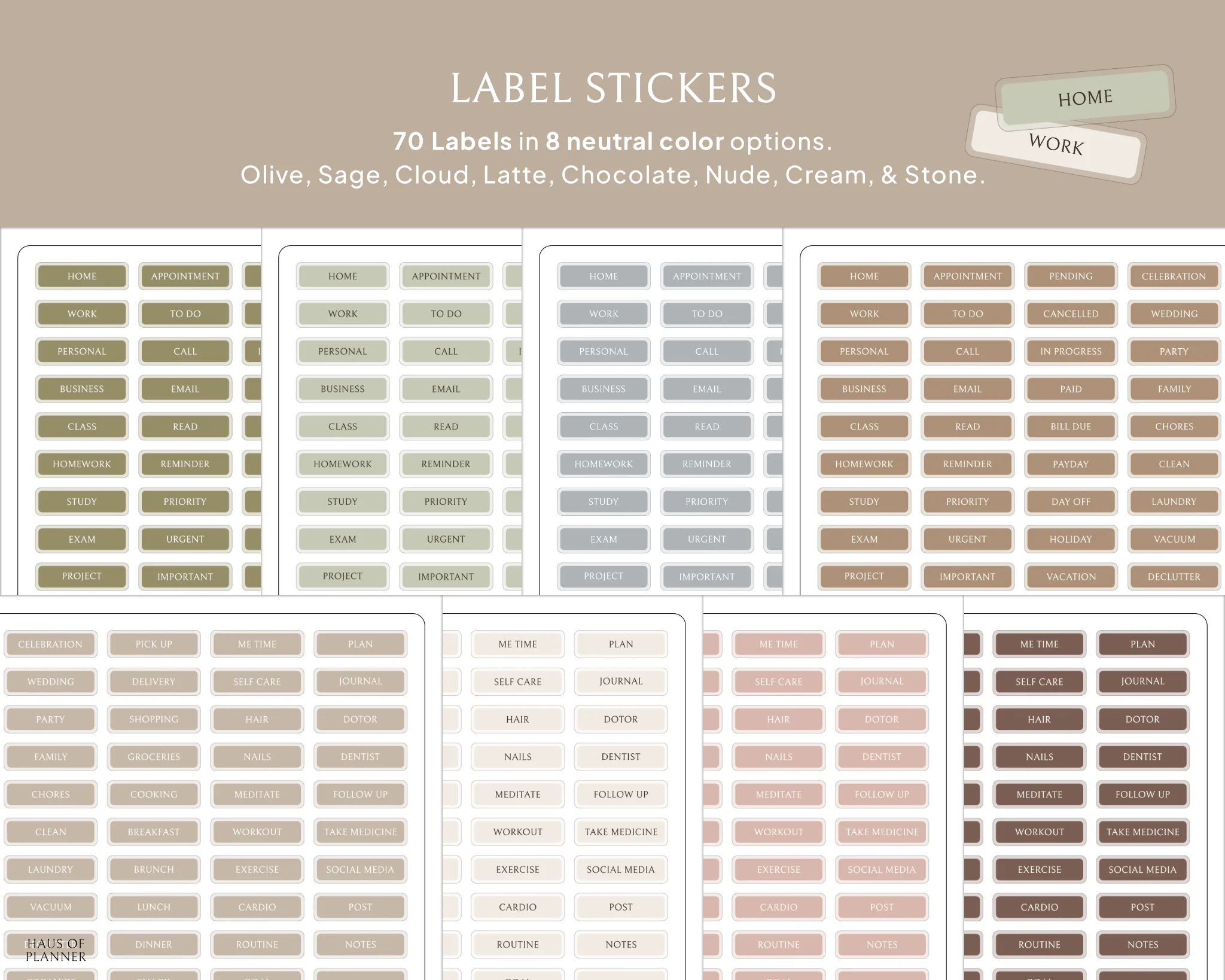 Everyday Digital Stickers Vol.2 | Neutral - Image 2
