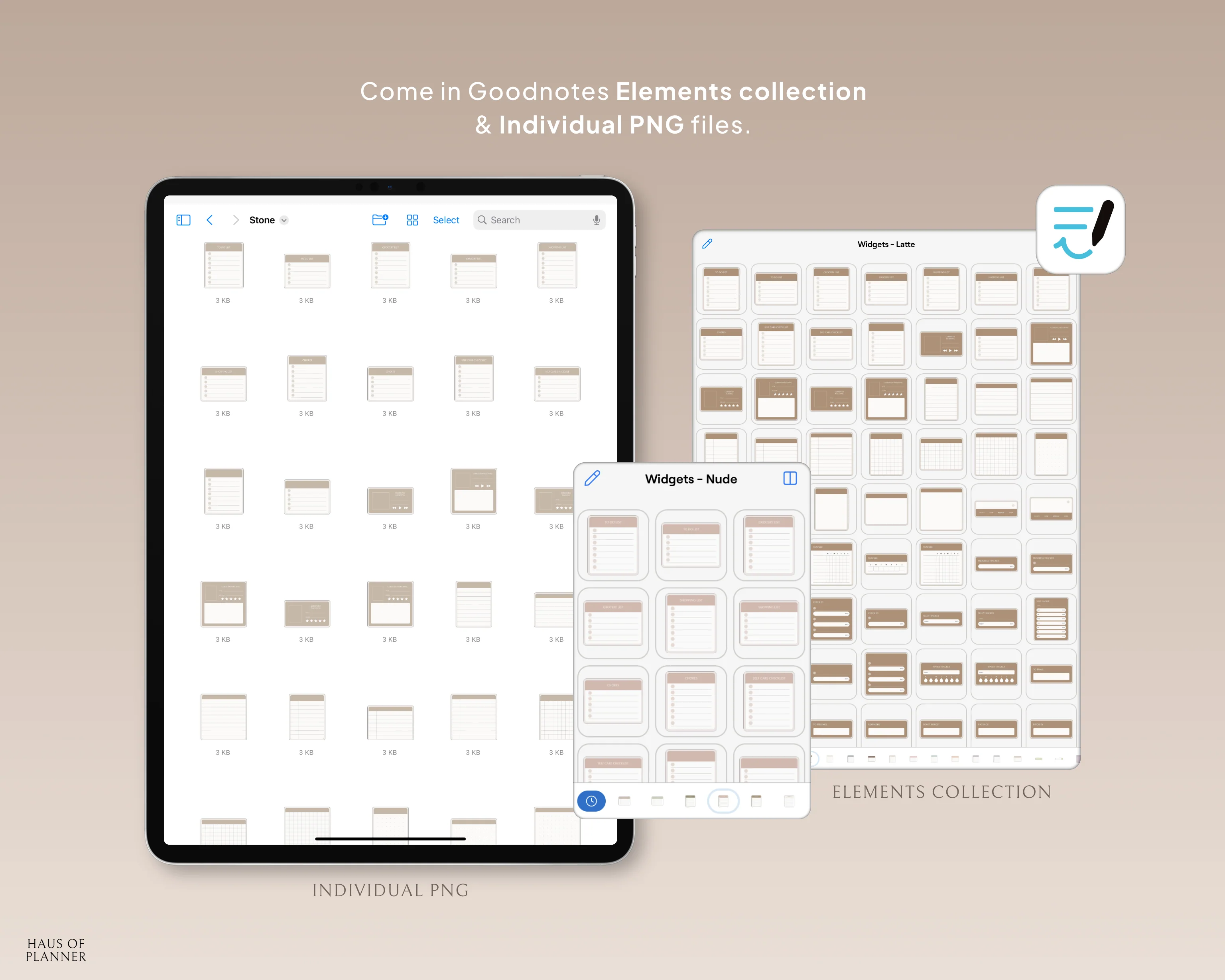 Everyday Widget Digital Stickers Vol.2 | Neutral - Image 5