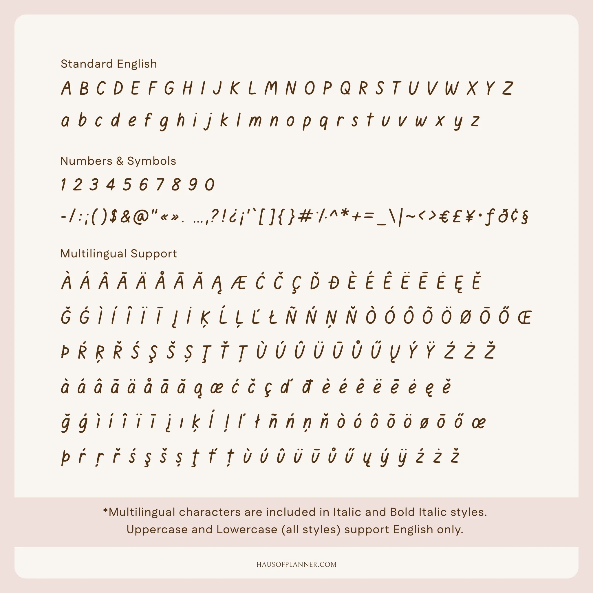 Handwriting Font | Italic - Image 3