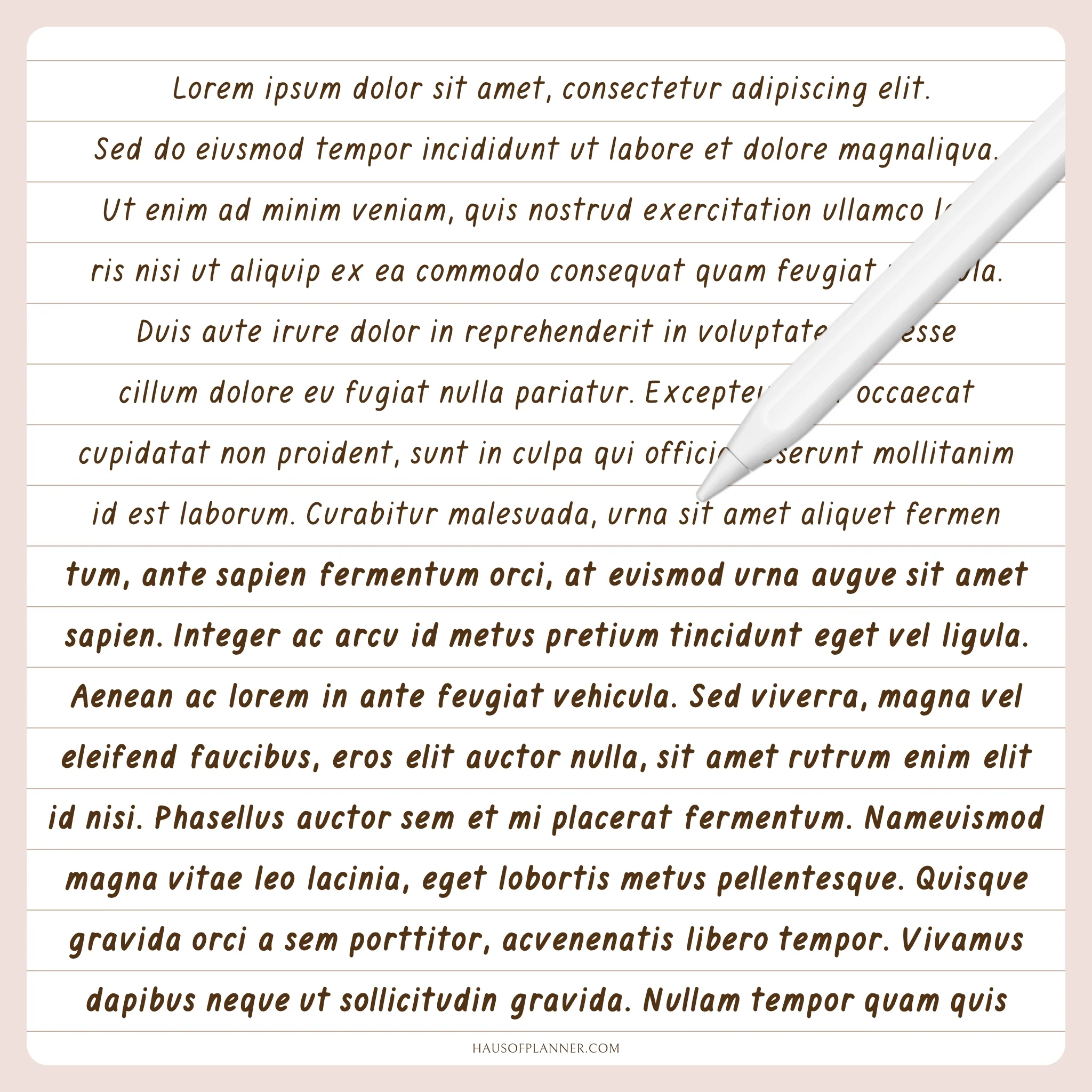 Handwriting Font | Italic - Image 4