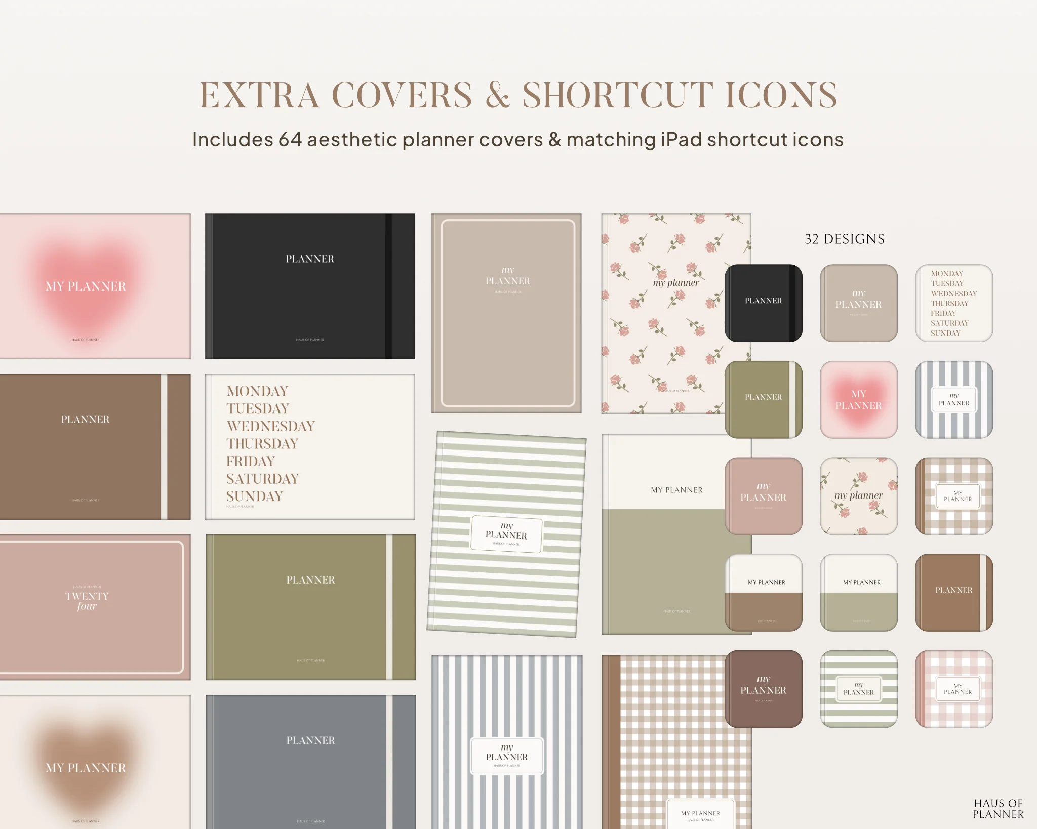 Undated Digital Planner | Bundle - Image 11