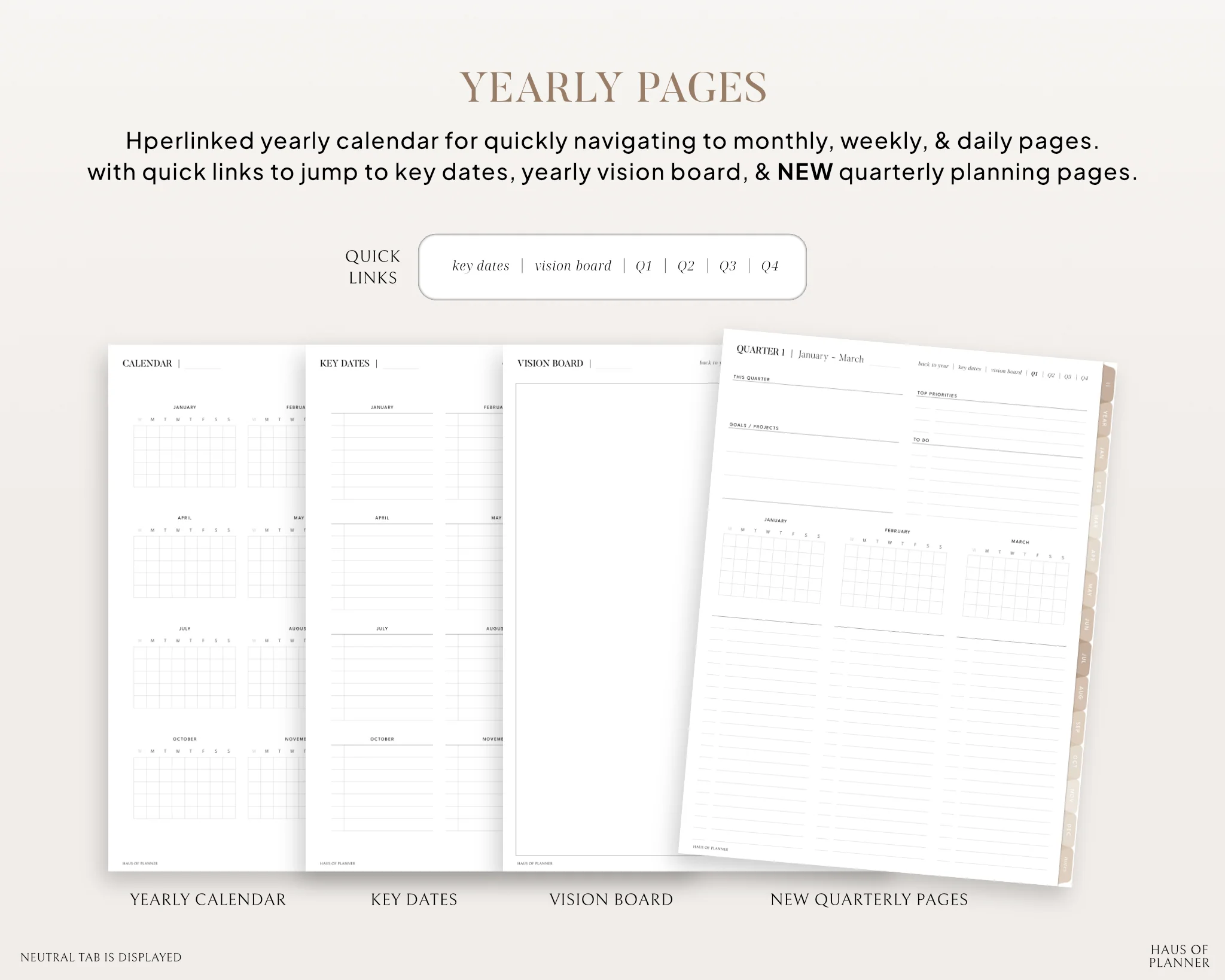 Undated Digital Planner | Bundle - Image 3