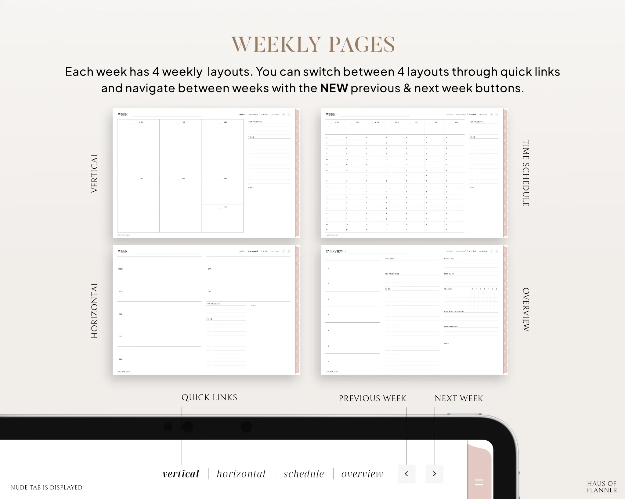 Undated Digital Planner | Landscape - Image 6