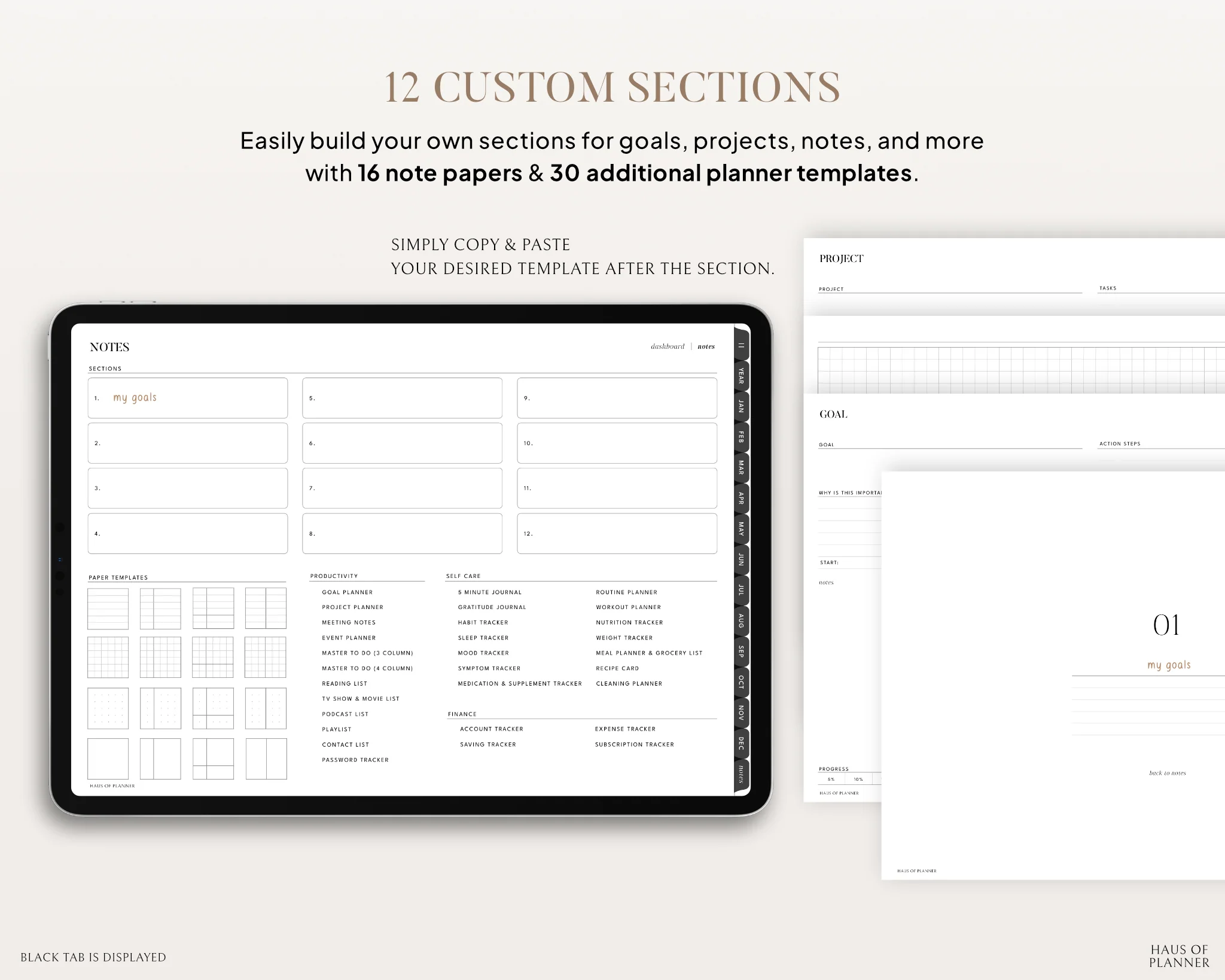 Undated Digital Planner | Landscape - Image 8