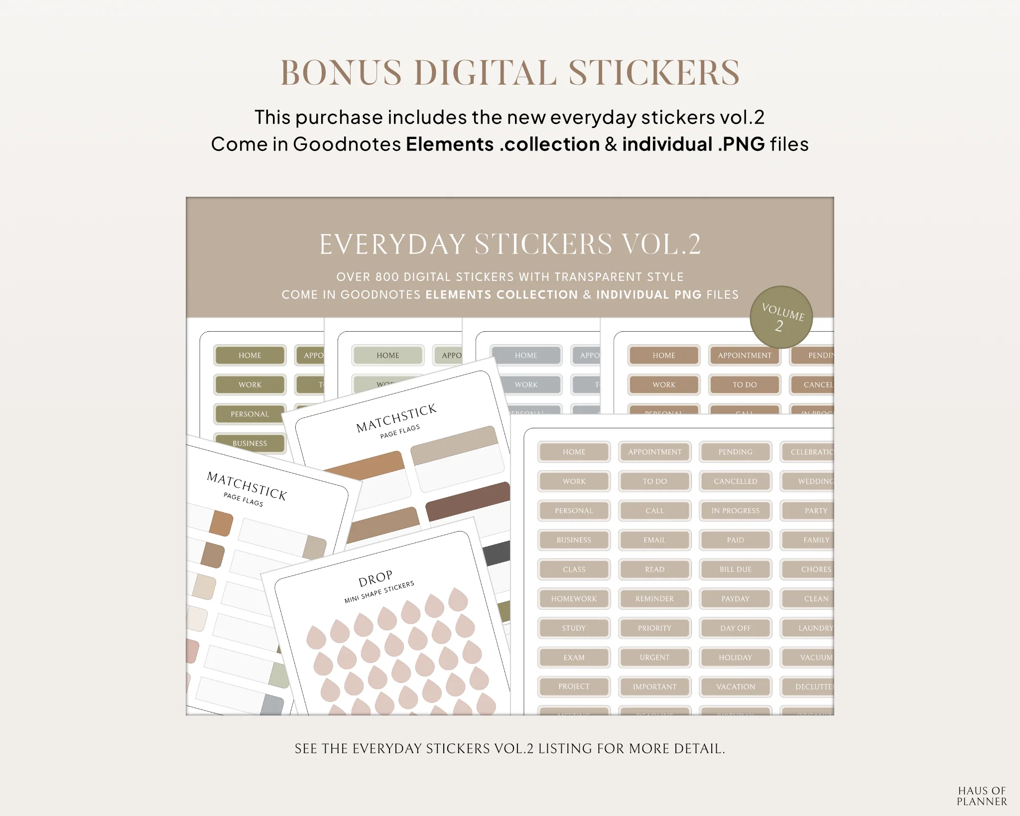 Undated Digital Planner | Portrait - Image 10